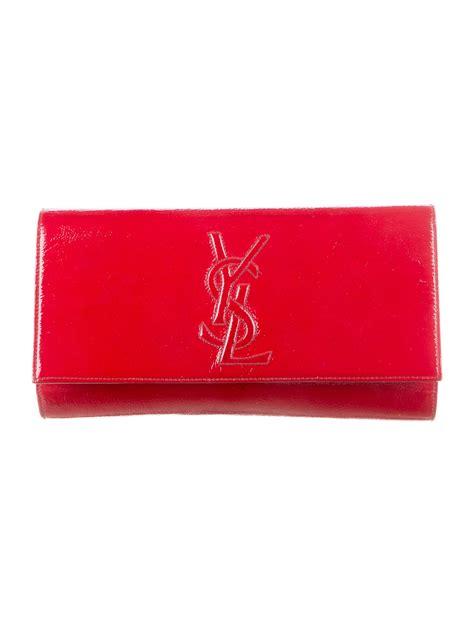 yves saint laurent clutch belle de jour